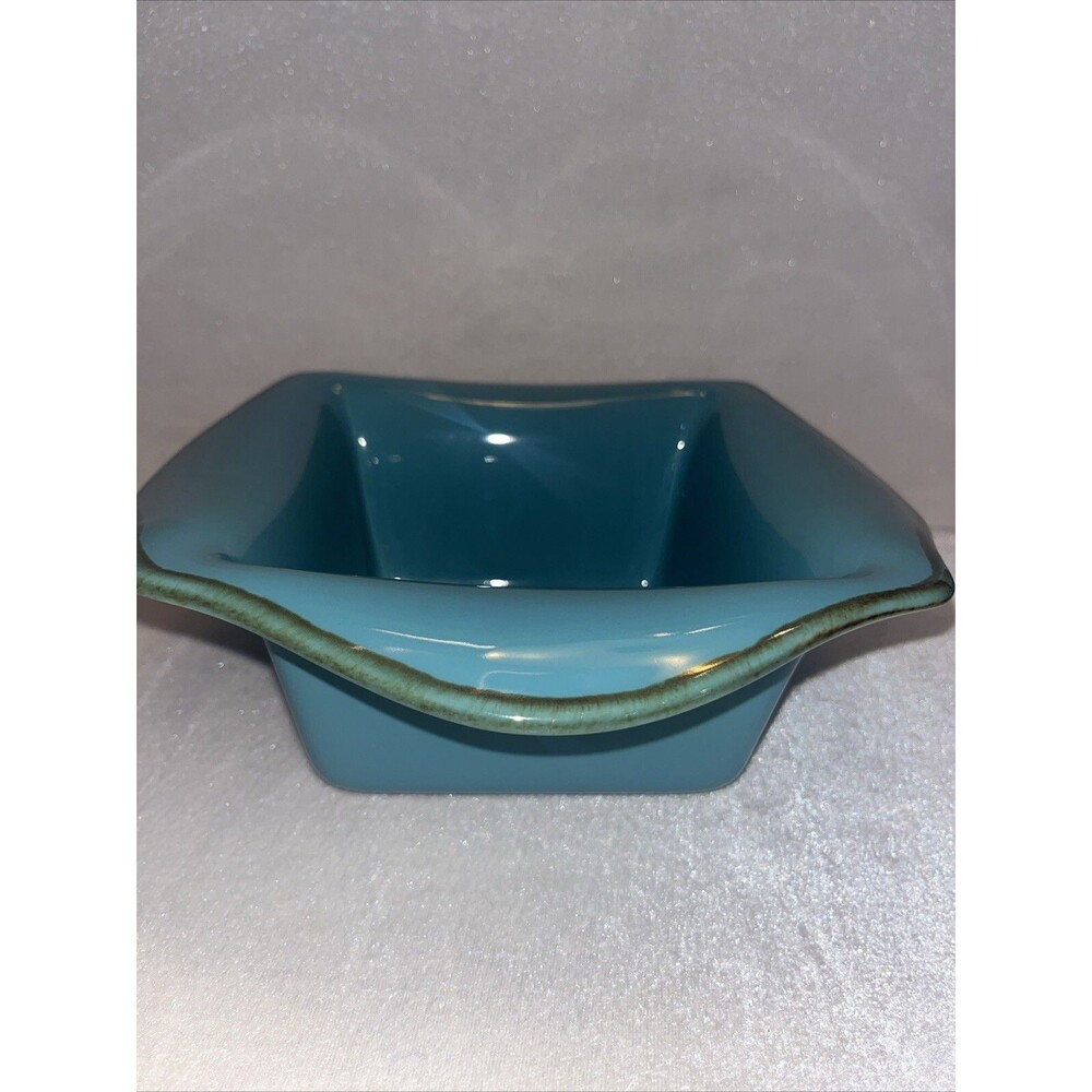 Southern Living Home Tuscan Everyday Baker Square BakingDish Turquoise Teal Blue